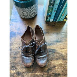 Born Leather Oxfords - Size 8